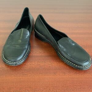 Nickels Soft black loafers